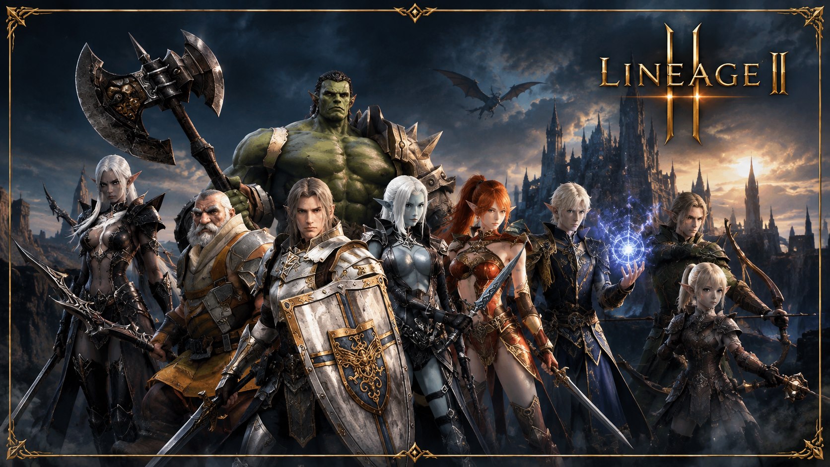 Lineage II - as racas de Aden